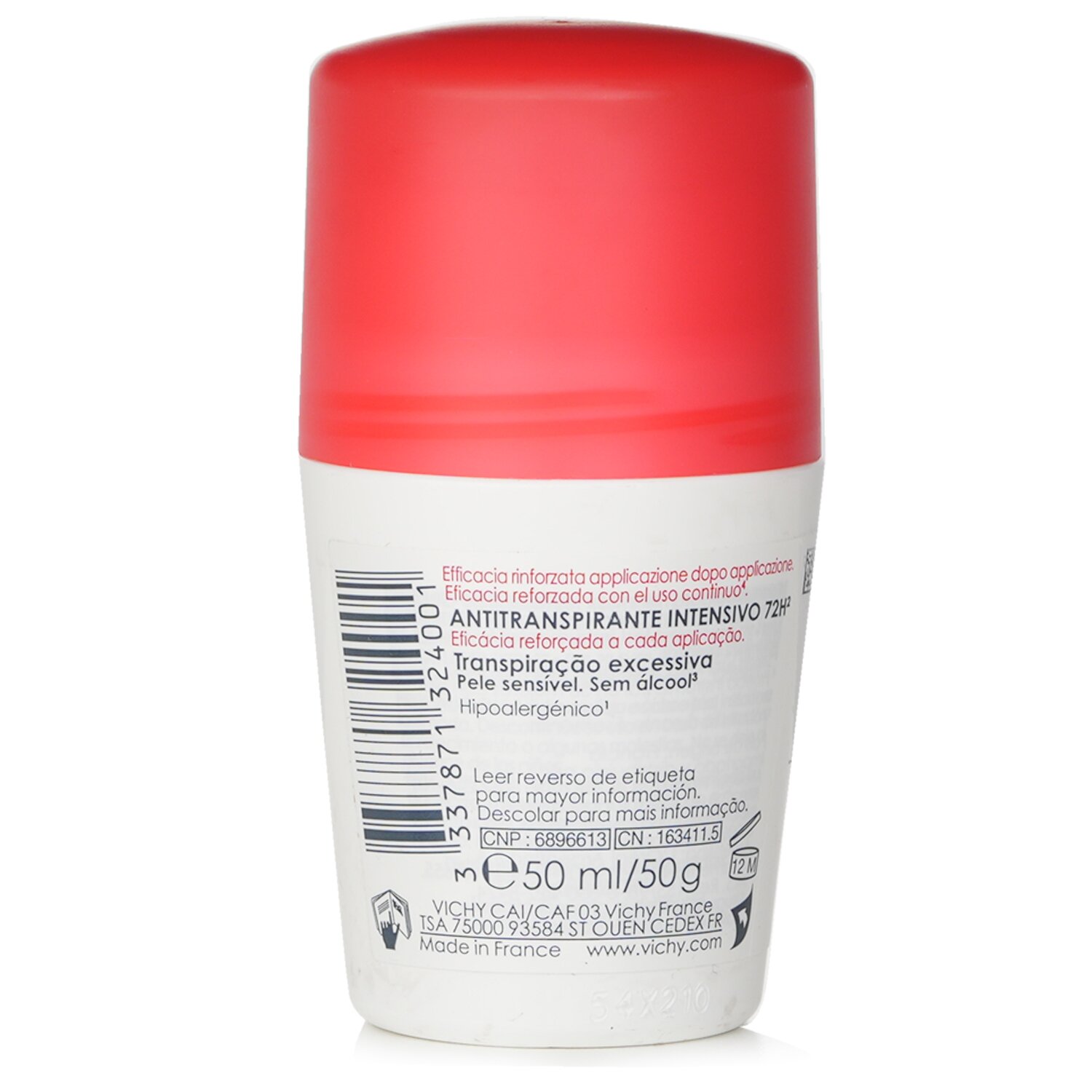 VICHY DEO ROLL ON STRESS RESIST RED 40ML - Image 3