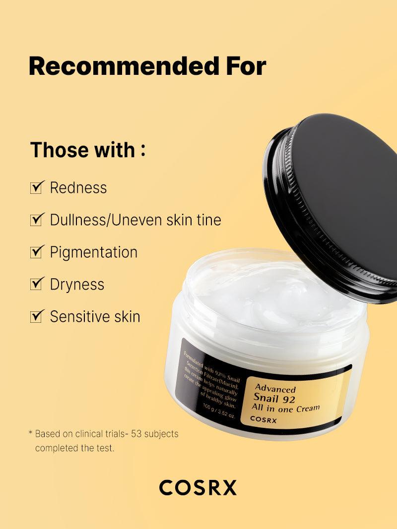 COSRX ADV SNAIL 92 ALL IN ONE CREAM 100G - Image 4