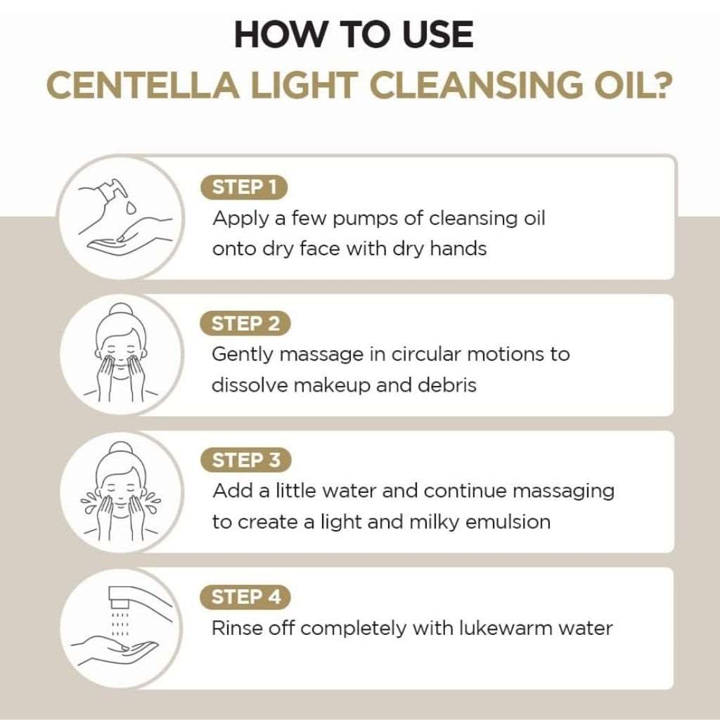 CENTELLA CLEANSING OIL 200ML - Image 5