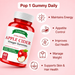 FITGUM APPLE CIDER VINEGAR 60S