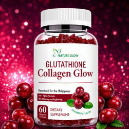 NATUREGLOW GLUTATHIONE CRANBERRY GUMMIES 60S
