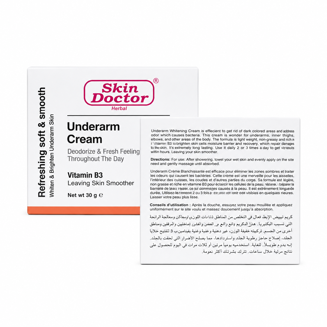 SKIN DOCTOR UNDERARM WHITENING CREAM 30G - Image 3