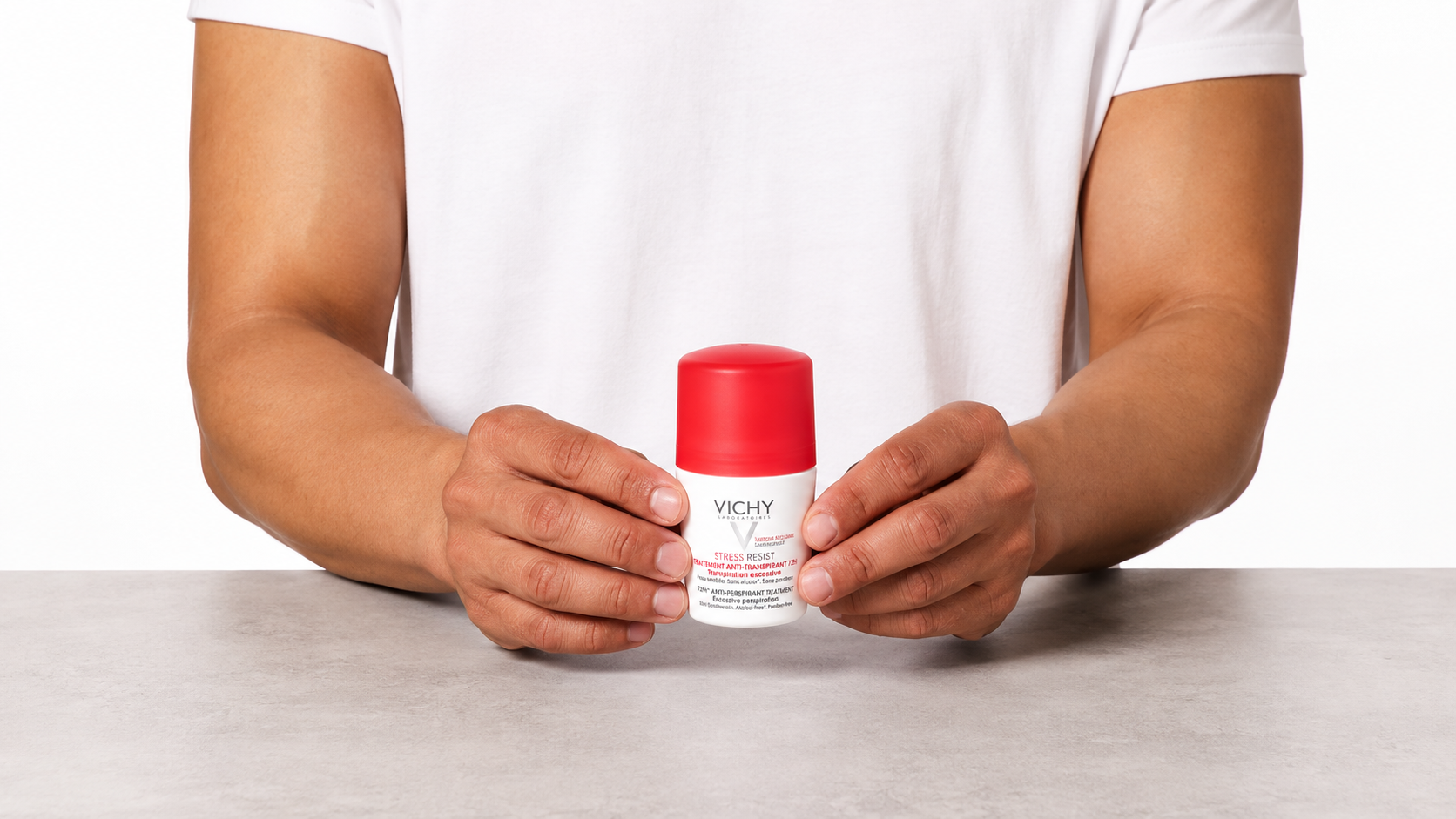VICHY DEO ROLL ON STRESS RESIST RED 40ML - Image 2
