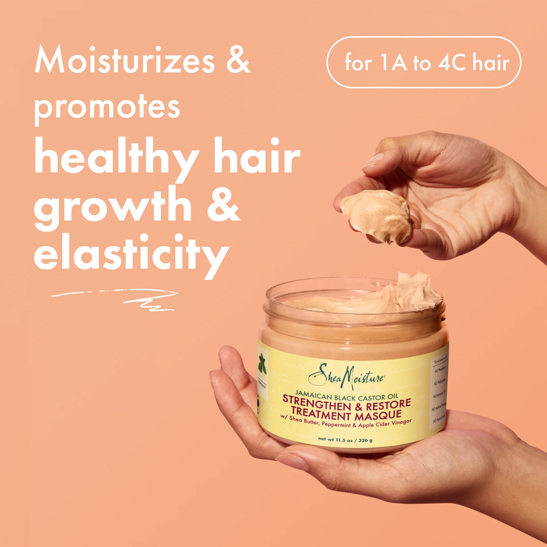 SHEA MOISTURE MASQUE 326G - Image 2