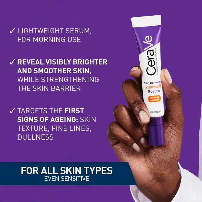 CERAVE SKIN RENEWING VIT C SERUM 30ML - Image 3