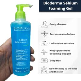 BIODERMA SEBIUM GEL MOUSSANT 200ML