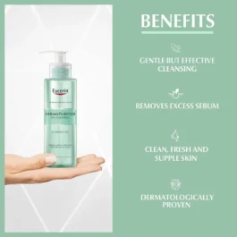 EUCERIN DERMO PURIFYER OIL CONTROL CLEANSING GEL 200ML