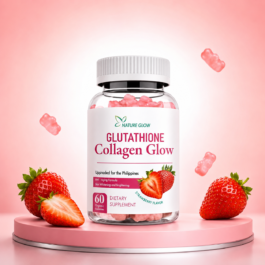 NATUREGLOW GLUTATHIONE STRAWBERRY GUMMIES 60S