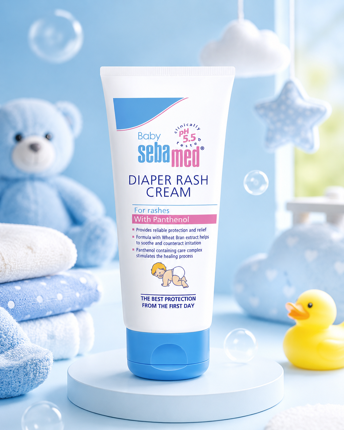 SEBAMED BABY DIAPER RASH CREAM 100ML - Image 2
