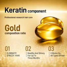 SKIN DOCTOR GOLD KERATIN HAIR SERUM 100ML