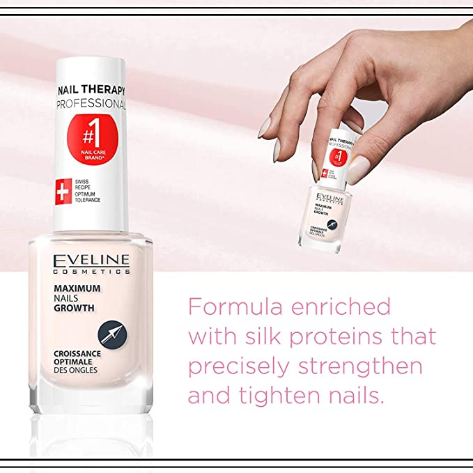 EVELINE MAXIMUM NAILS GROWTH 12ML - Image 2