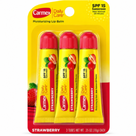 CARMEX MOIZTURIZING LIP BALM 15G*3
