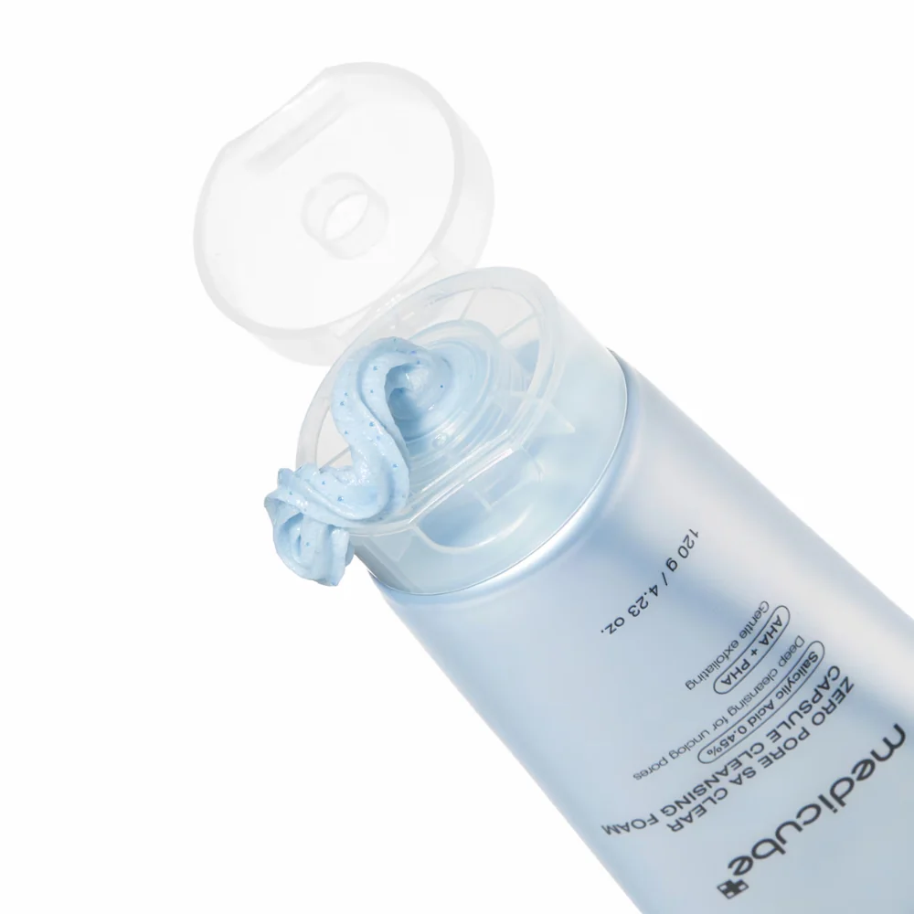 MEDICUBE ZERO PORE SA CLEAR CAPSULE CLEANSING FOAM 120G - Image 5