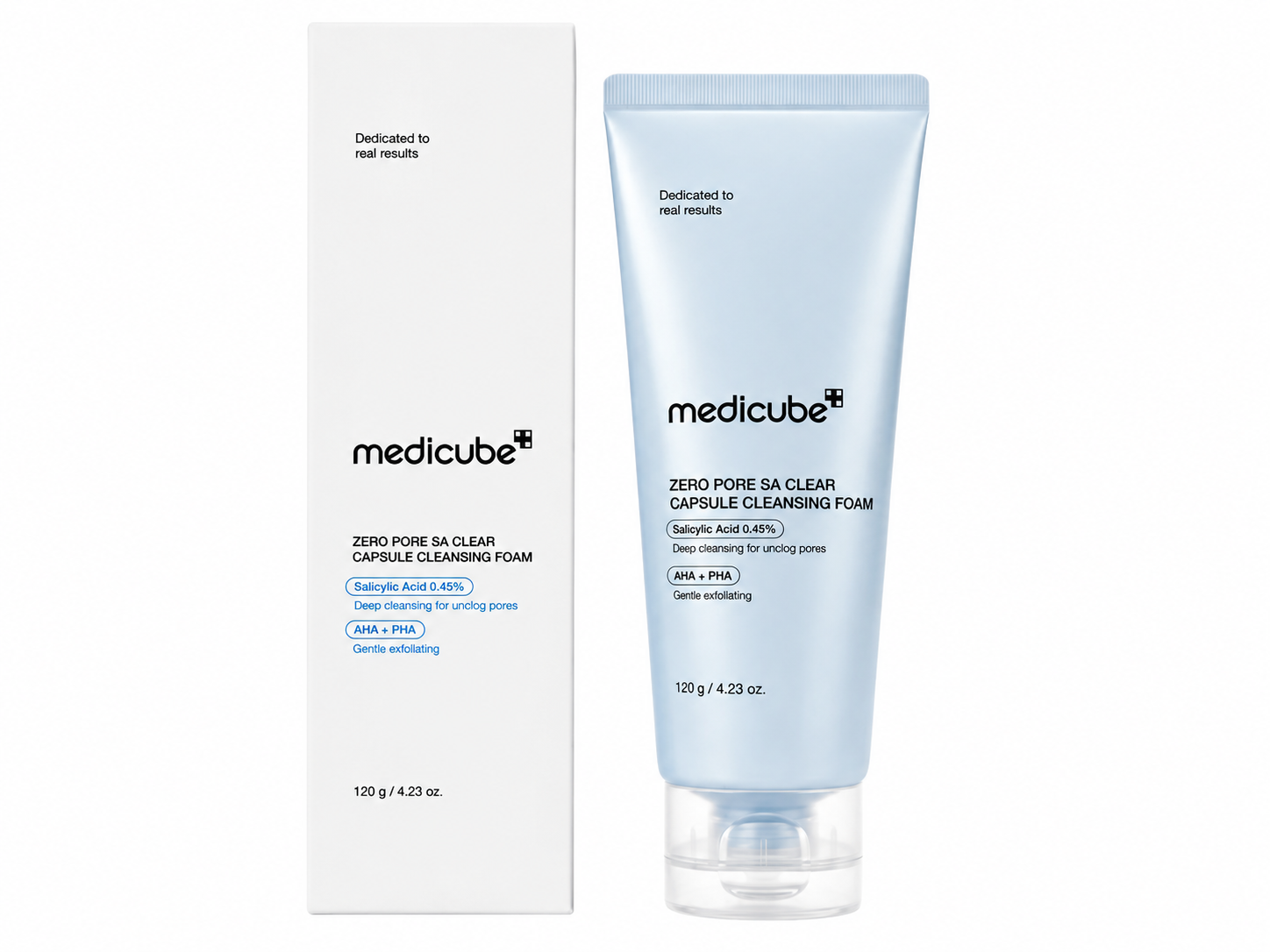 MEDICUBE ZERO PORE SA CLEAR CAPSULE CLEANSING FOAM 120G - Image 6