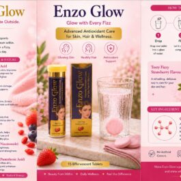 ENZO GLOW GLUTATHIONE EFFERVESCENT TABLETS-15S