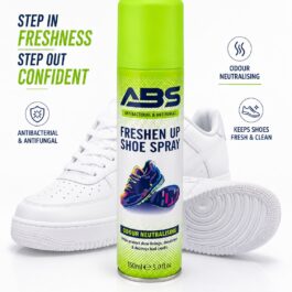 ABS FRESHEN UP SHOE SPRAY 150ML