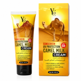 YC SUNSCREEN UV PROTECTION CAMEL MILK CREAM 100ML