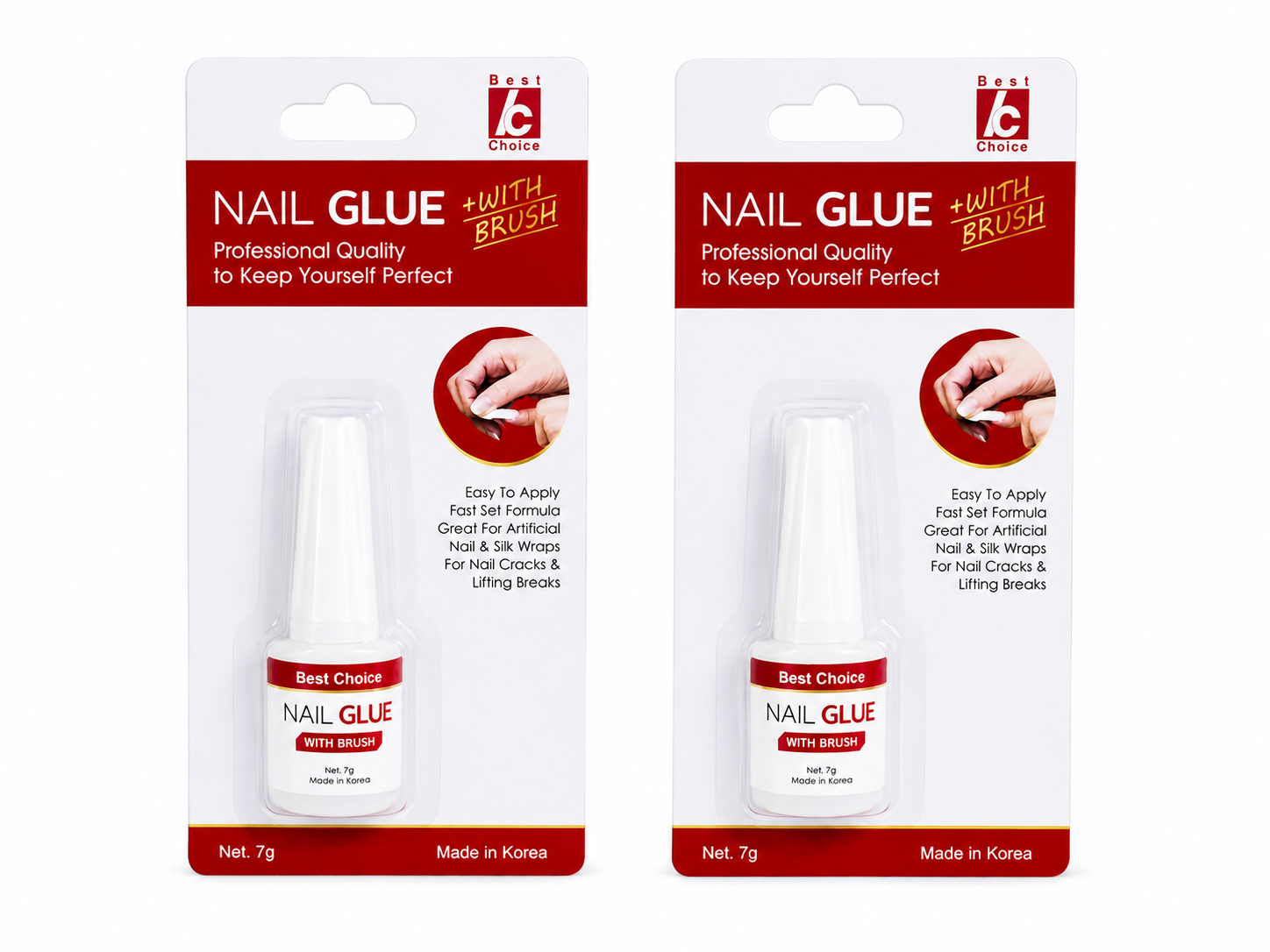 BEST CHOICE NAIL GLUE OFFER PACK 7G*2 - Image 2