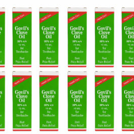 GOVILS CLOVE OIL OFFER PACK – PACK OF 12