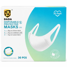 DADA 3D MASK 30S OFFER PACK-PACK OF 2