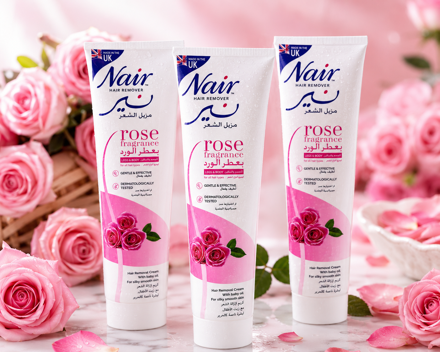 NAIR HAIR REMOVAL CREAM 110G OFFER PACK -PACK OF 3 - Image 3