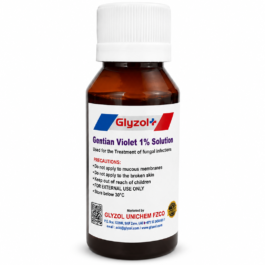 GLYZOL GENTIAN VIOLET 1% SOLUTION 60ML PACK OF 3