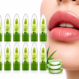 HUXIA BEAYTY ALOEVERA LIPSTICK OFFER PACK -PACK OF 12
