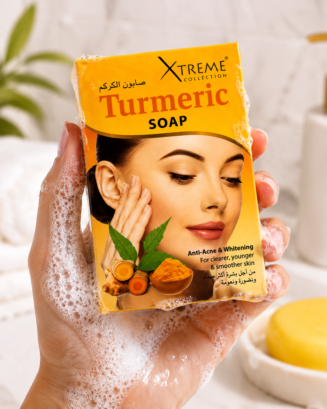XTREME TURMERIC SOAP OFFER PACK - PACK OF 2 - Image 3