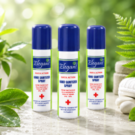 ELEGANT HAND SANITIZER SPRAY 60ML OFFER PACK – PACK OF 3