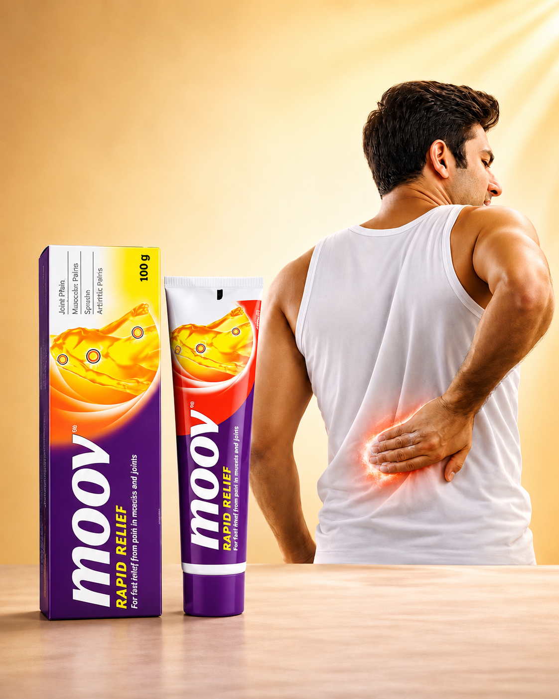 MOOV RAPID RELIEF CREAM OFFER PACK -PACK OF 6 - Image 2