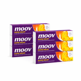 MOOV RAPID RELIEF CREAM OFFER PACK -PACK OF 6