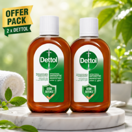 DETTOL ANTISEPTIC DESINFECTANT LIQUID OFFER  PACK-PACK  OF 2