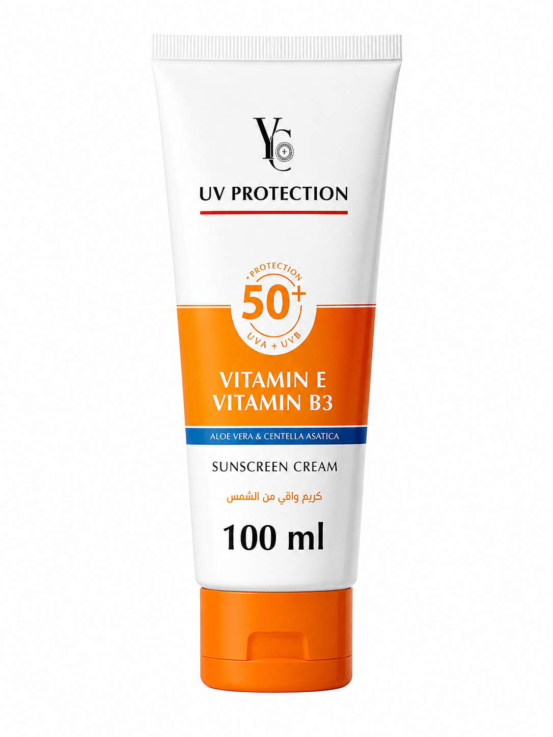 YC UV PROTECTION VITAMIN E & VITAMIN B3 SUNSCREEN CREAM 100ML