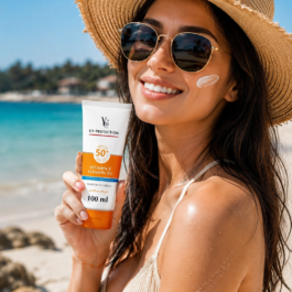 YC UV PROTECTION VITAMIN E & VITAMIN B3 SUNSCREEN CREAM 100ML
